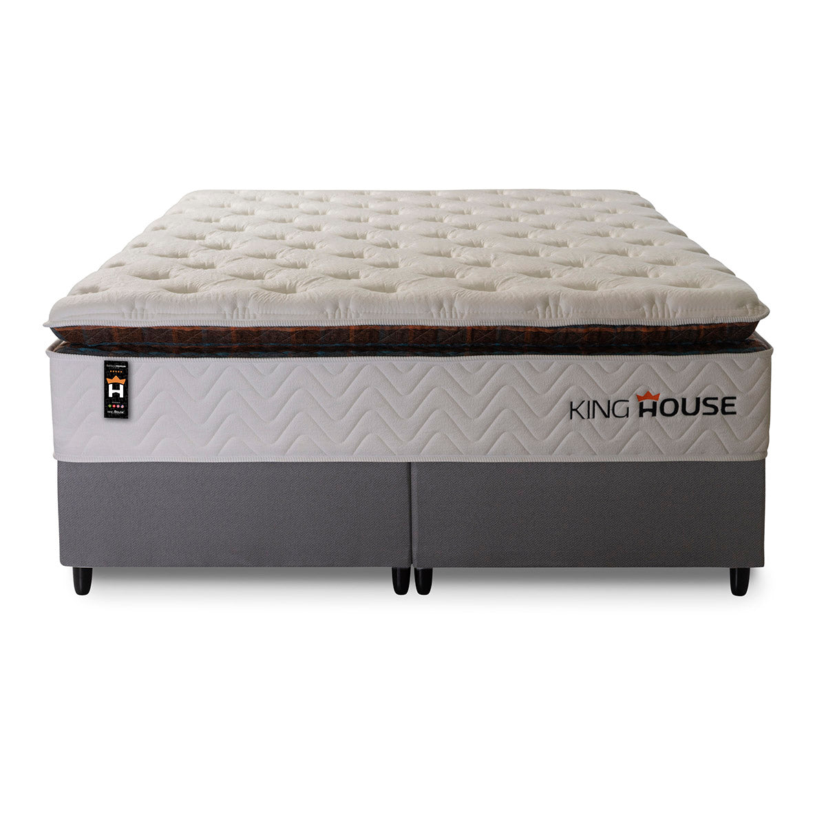 Cama Box New York Molas Ensacadas Queen 158x198 King House