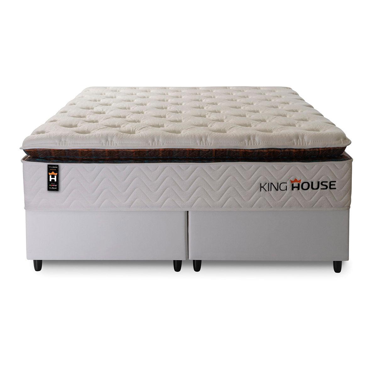 Cama Box New York Molas Ensacadas Queen 158x198 King House