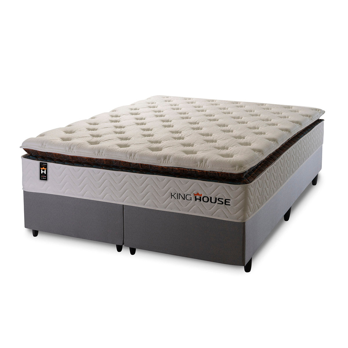 Cama Box New York Molas Ensacadas King 193x203 King House