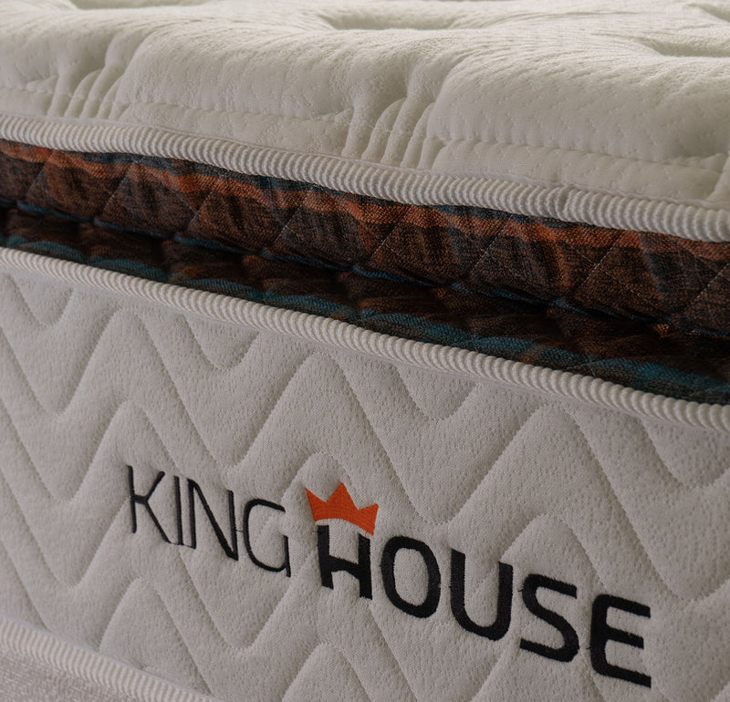 Cama Box Baú New York c/ Molas Ensacadas 193x203 King House