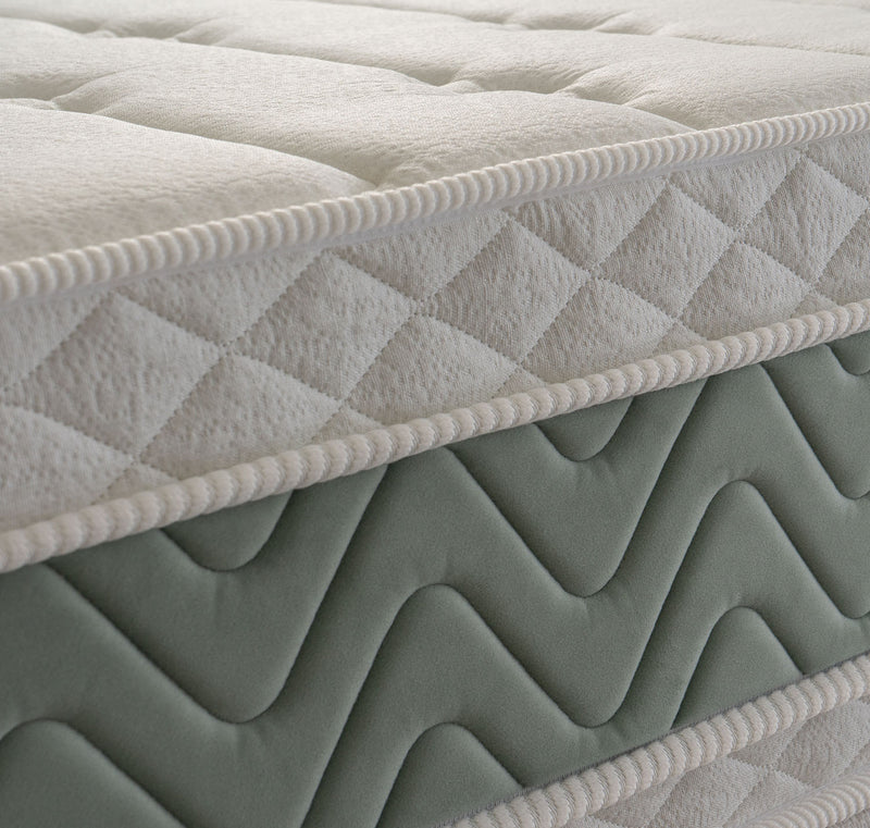 Conjunto Box Baú Oxford 138x188 Verde Espuma D33 King House