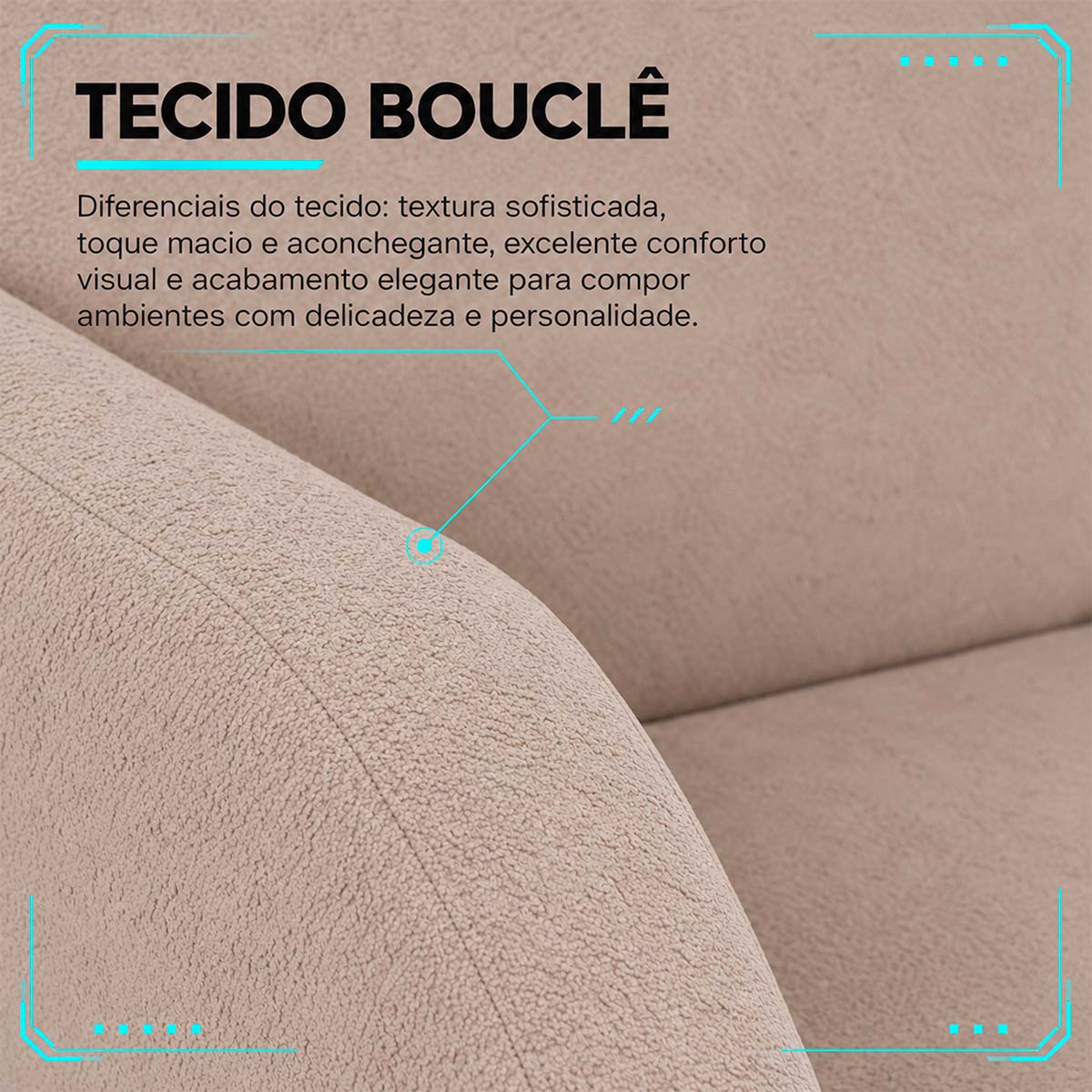 Cama Montessoriana Pamplona Espuma á Vácuo Solteiro Bouclê