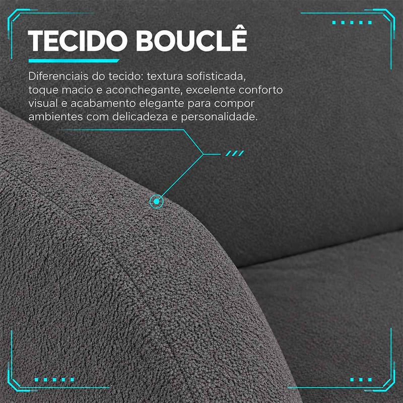 Cama Montessoriana Pamplona Espuma á Vácuo Solteiro Bouclê