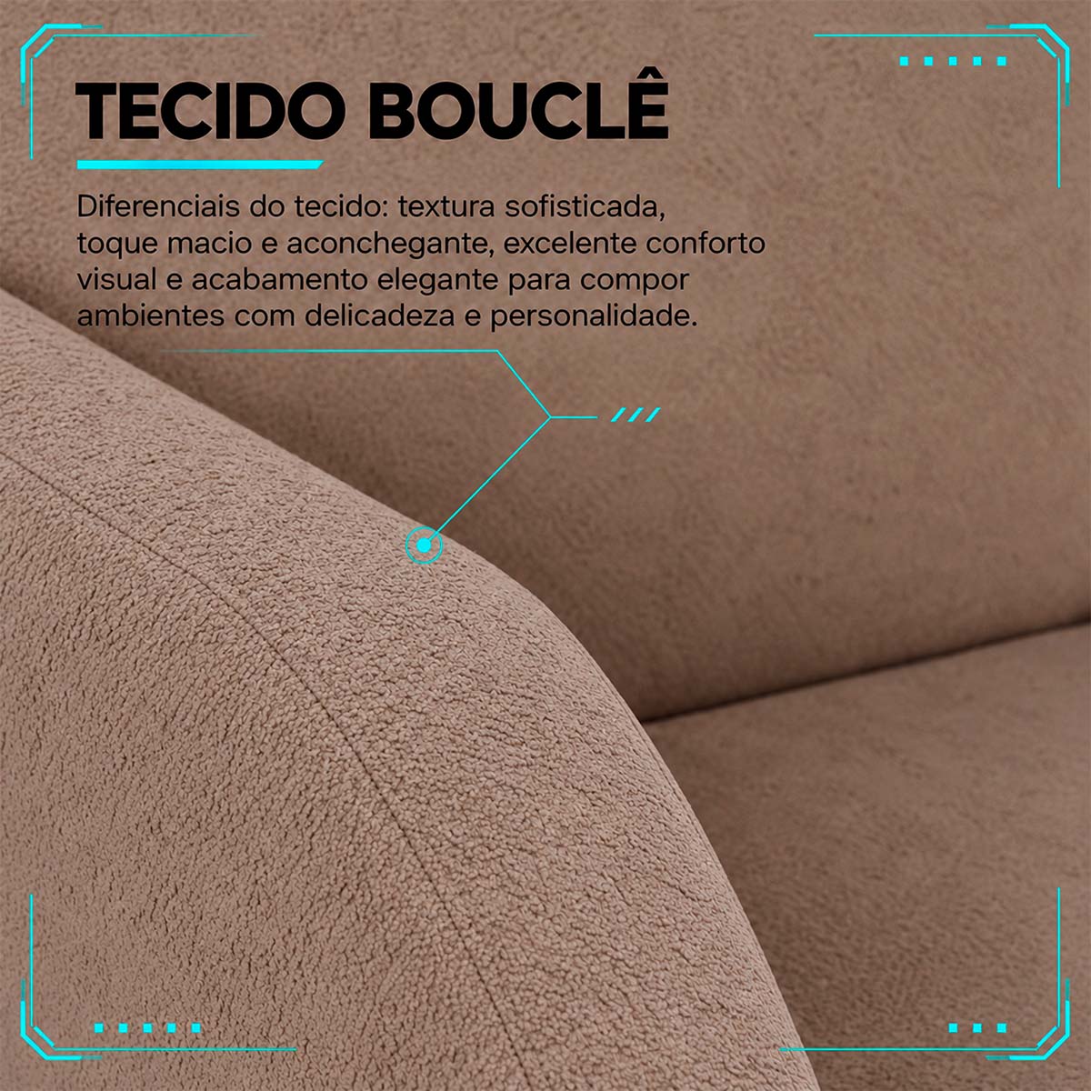 Cama Montessoriana Pamplona Espuma á Vácuo Solteiro Bouclê