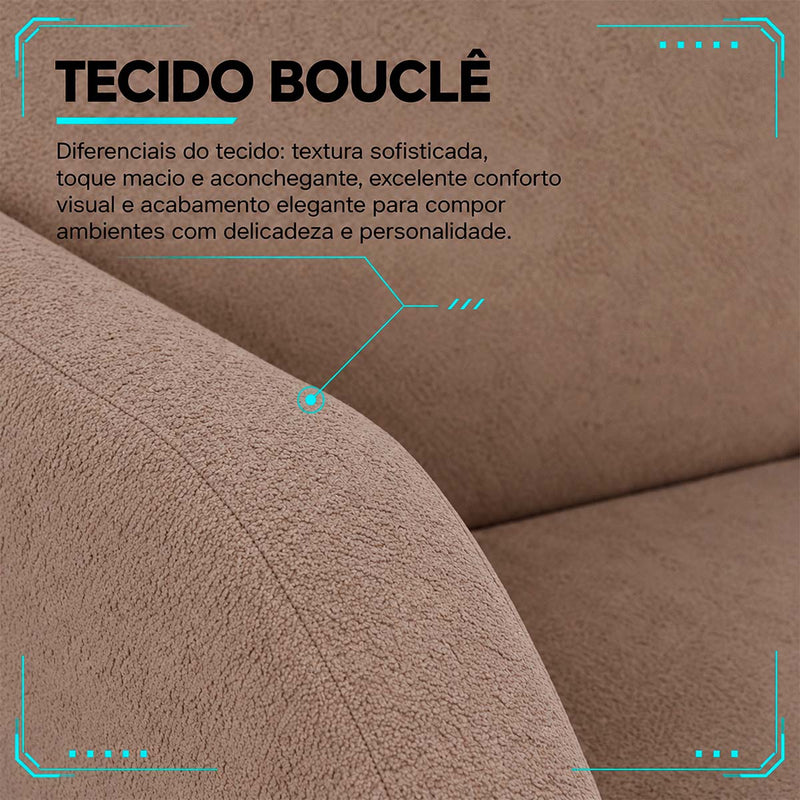 Cama Montessoriana Pamplona Espuma á Vácuo Solteiro Bouclê