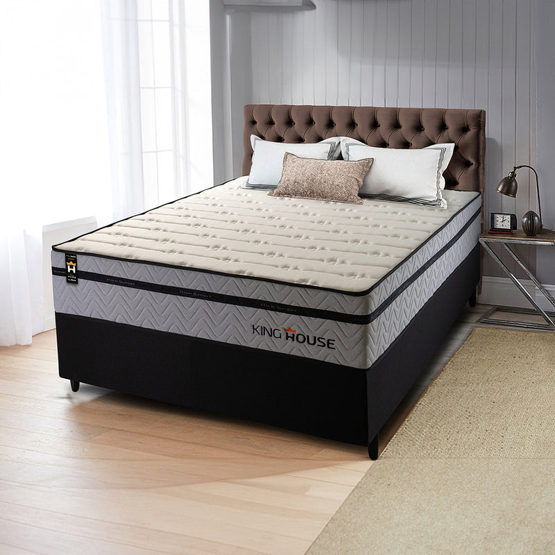 Cama Box Molas Ensacadas Preston Casal 138x188 King House