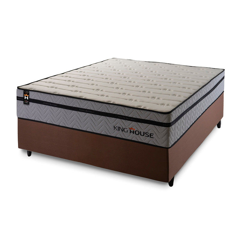 Cama Box Molas Ensacadas Preston Casal 138x188 King House