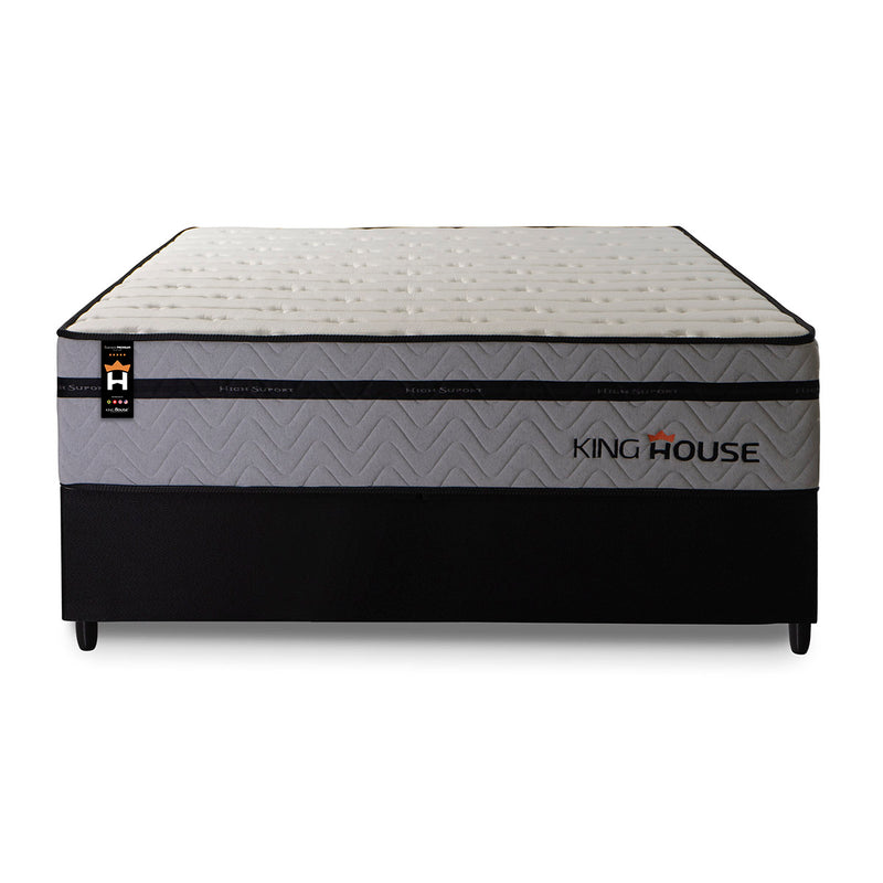 Cama Box Molas Ensacadas Preston Casal 138x188 King House