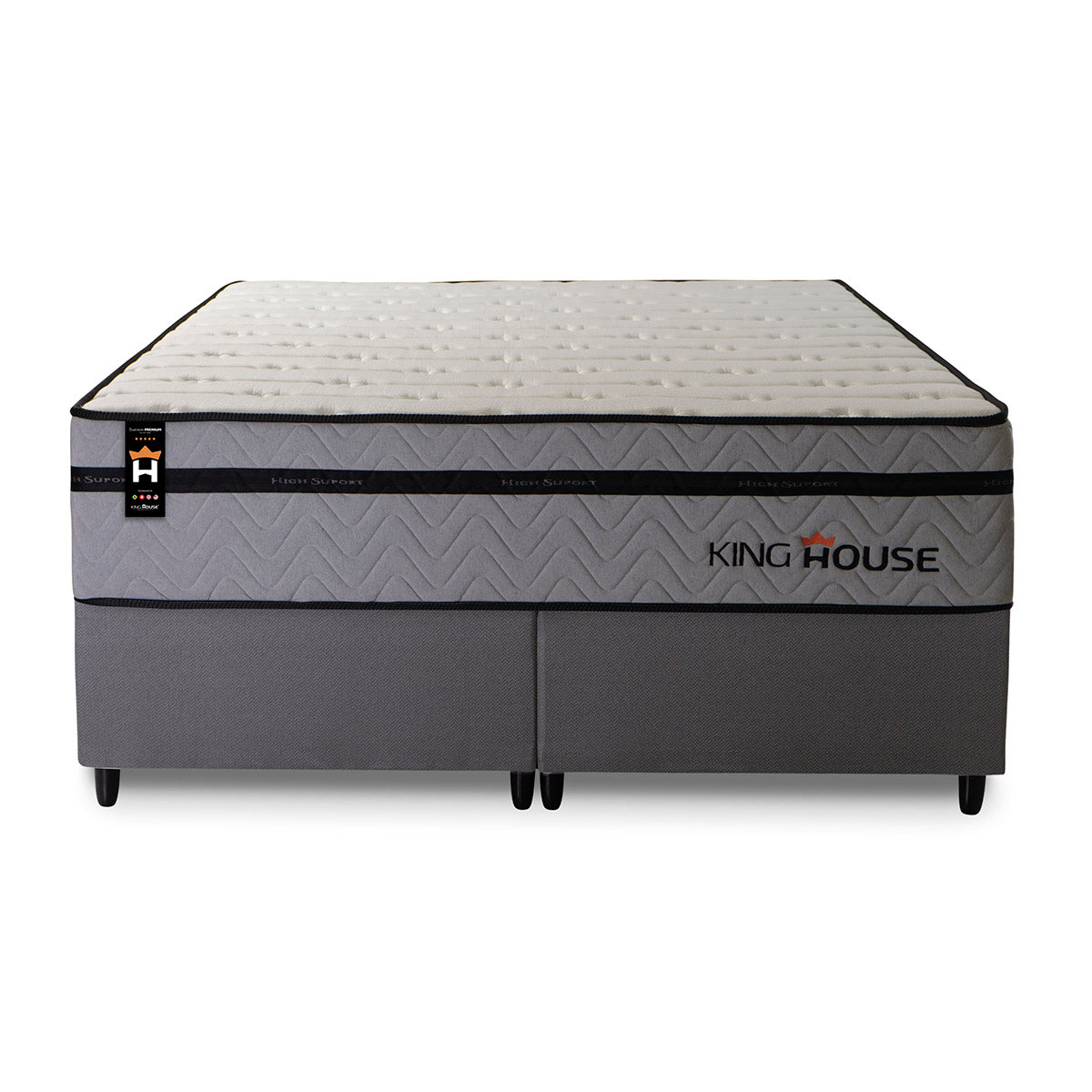 Cama Box Preston Molas Ensacadas King 193x203 King House