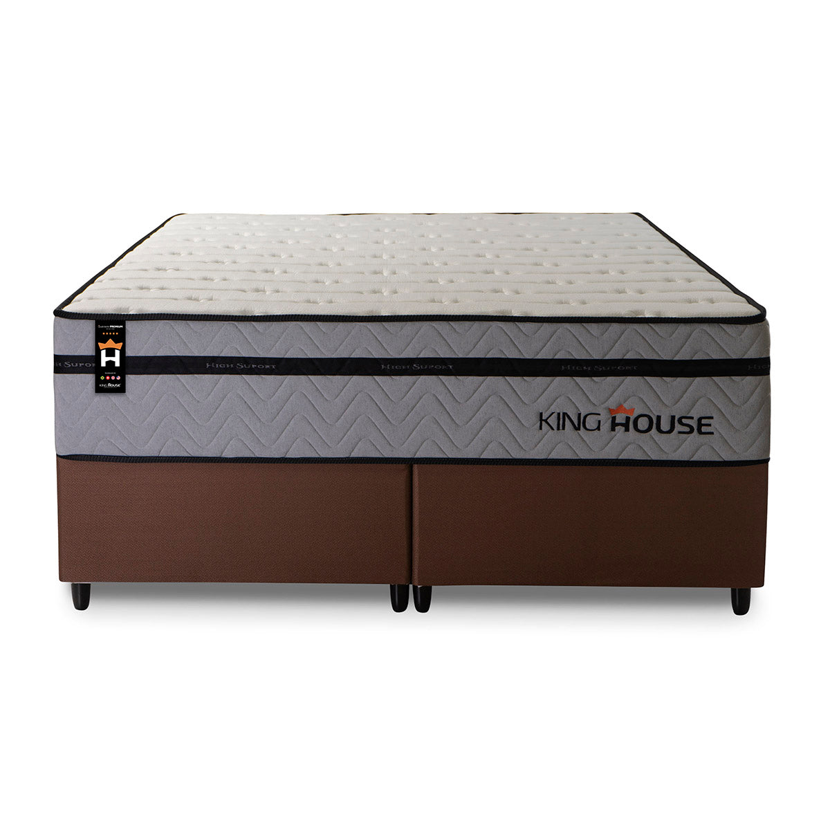 Cama Box Preston Molas Ensacadas King 193x203 King House