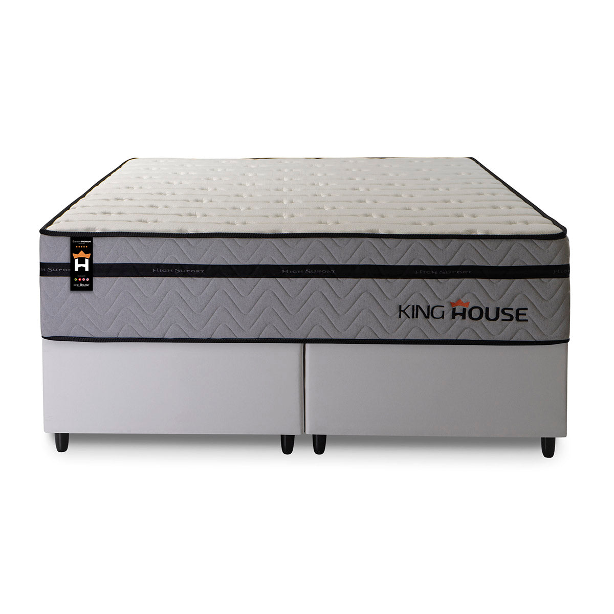 Cama Box Preston Molas Ensacadas King 193x203 King House