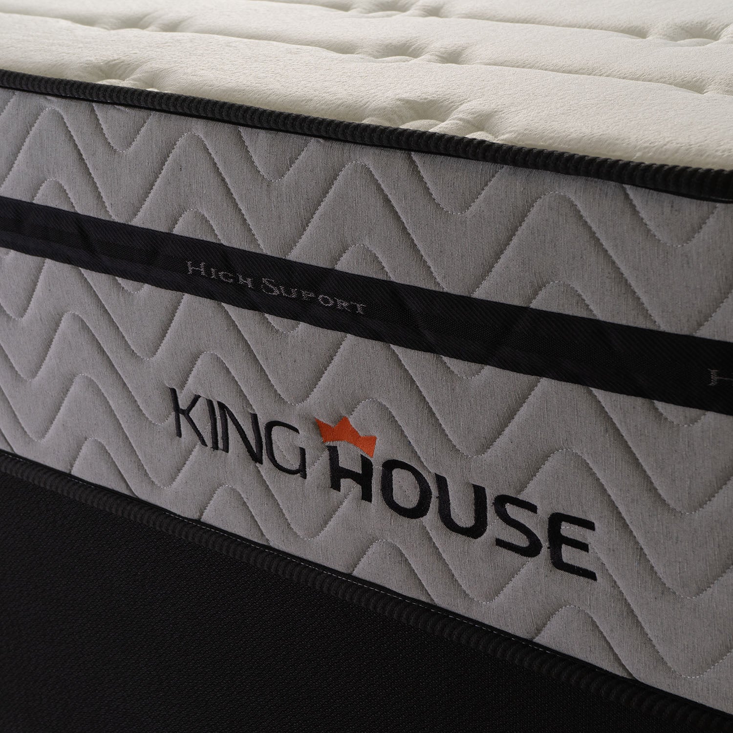 Cama Box Baú Preston 88x188 c/ Molas Ensacadas King House