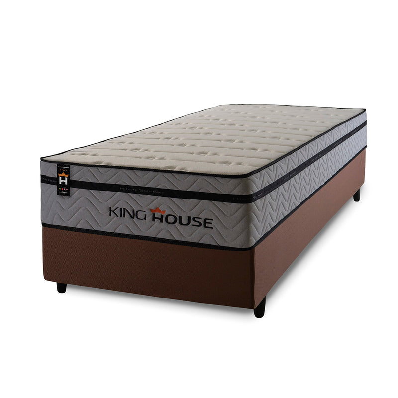 Cama Box Molas Ensacadas Preston Solteiro 88x188 King House