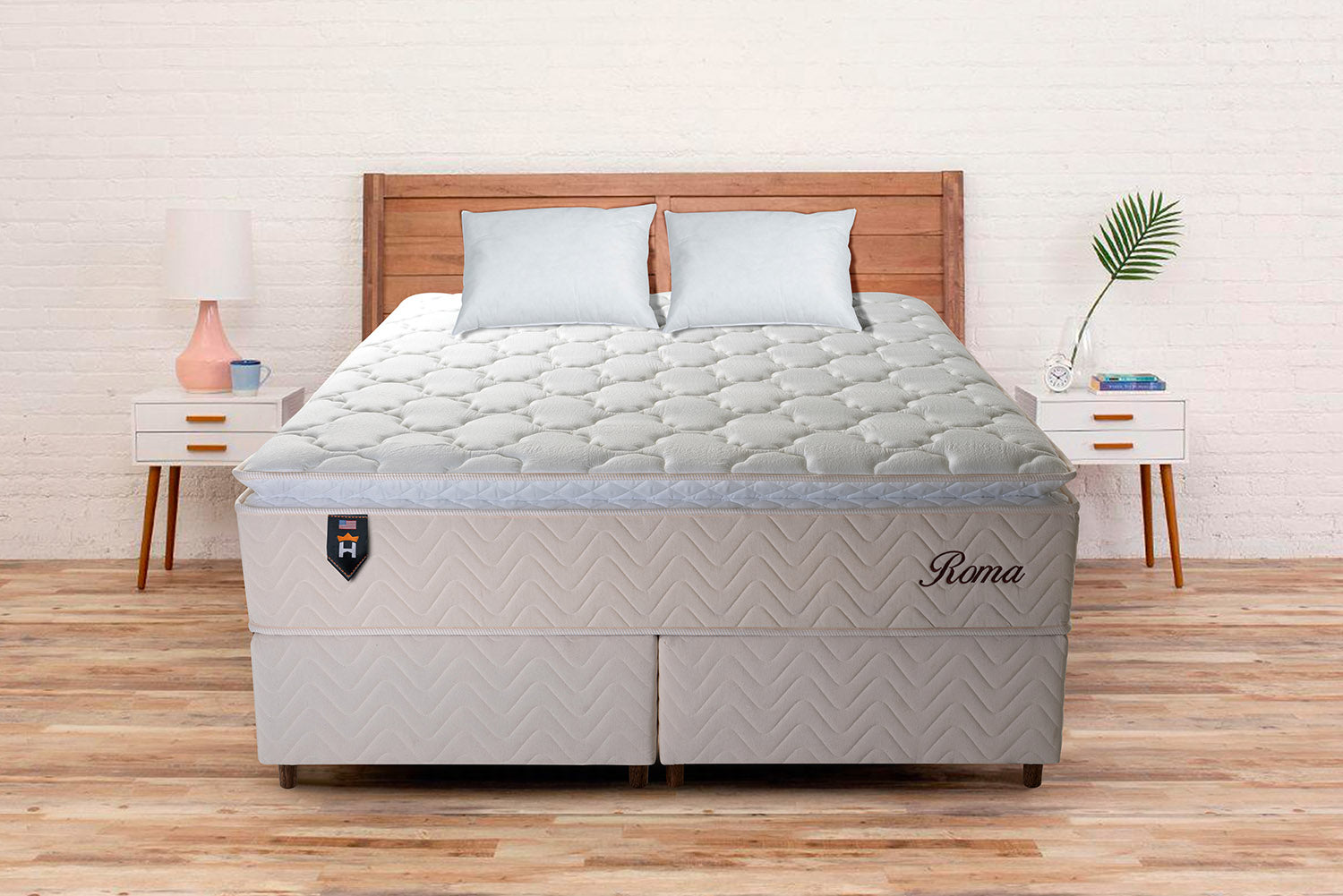 Cama Box Size Roma Molas Ensacadas Queen King House