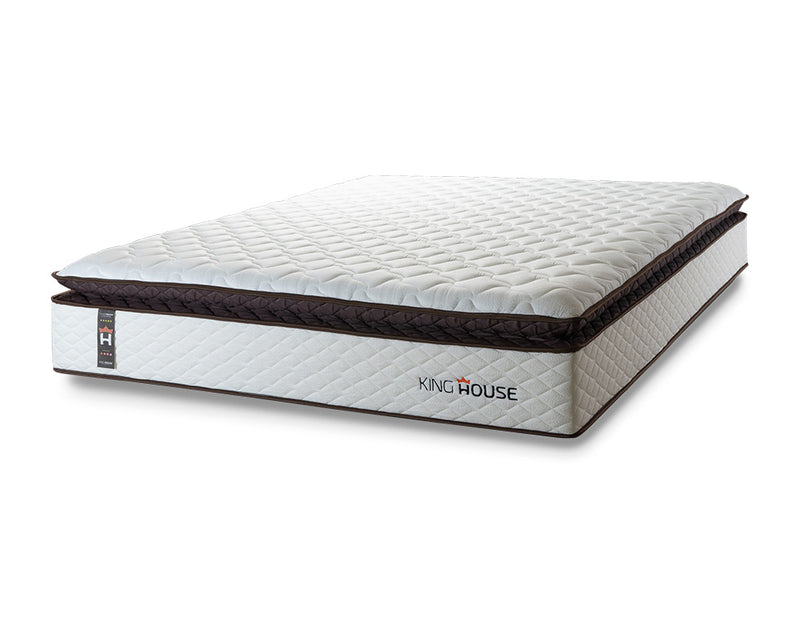 Colchão Espuma D33 San Diego Casal 138x188x29 Branco