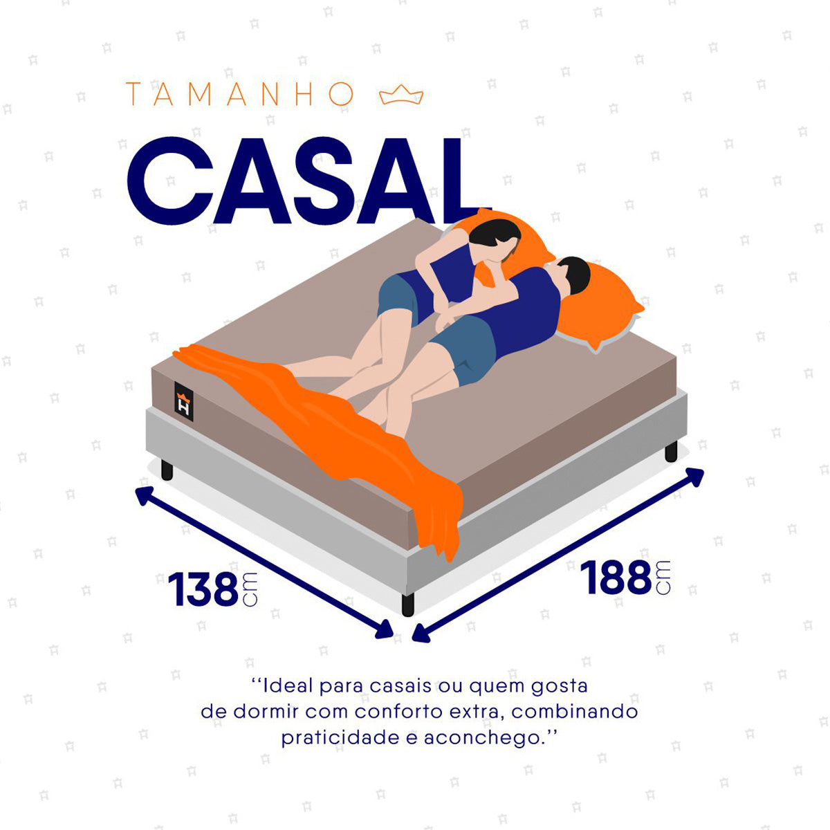 Cama Box Baú San Diego 138x188 Bege e Branco Espuma D33