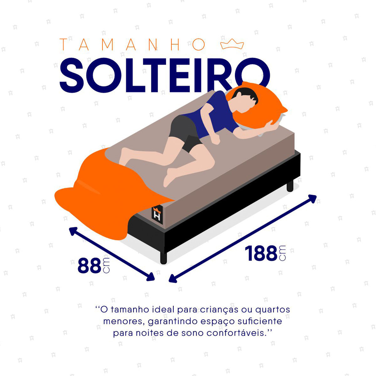 Cama Box Espuma San Diego Solteiro 88x188 Preto Espuma D33