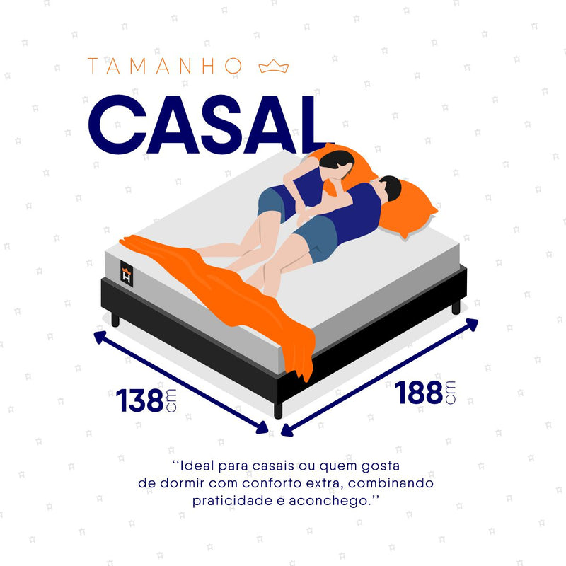 Cama Box Baú San Diego 138x188 Branco e Preto