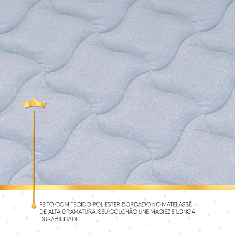 Cama Box Baú San Diego 138x188 Branco e Preto