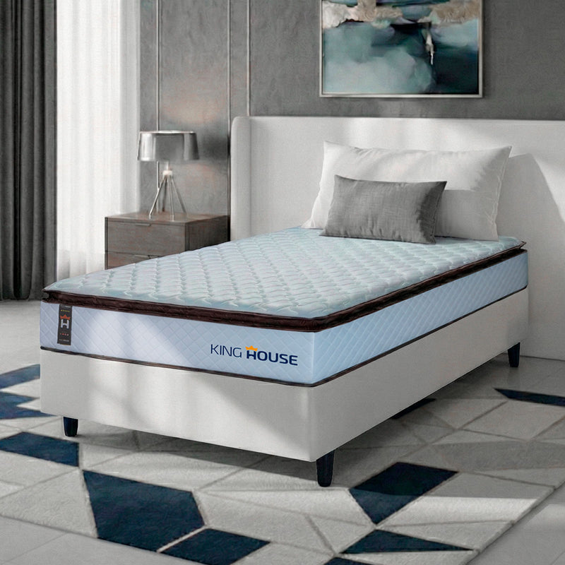 Cama Box Espuma San Diego Solteiro 88x188 Espuma D33