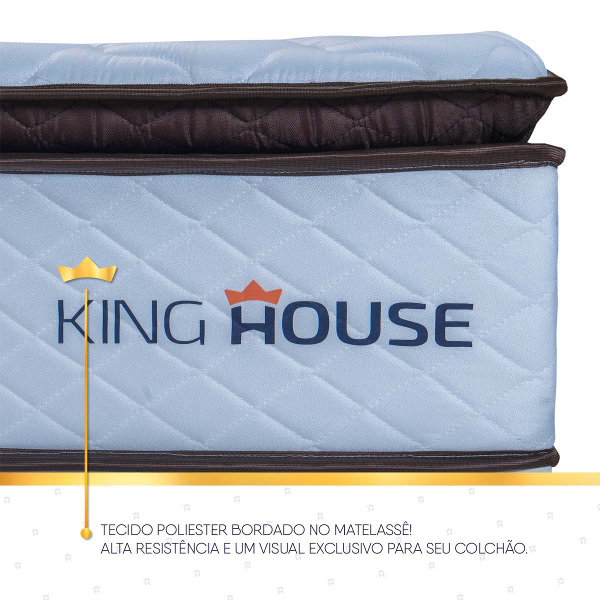 Cama Box Espuma San Diego Solteiro 88x188 Espuma D33