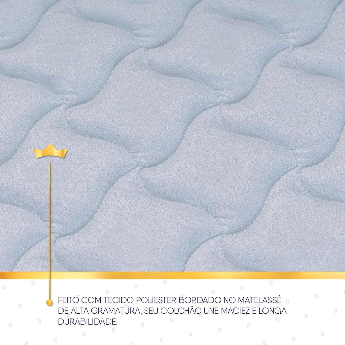Cama Box Espuma San Diego Solteiro 88x188 Marrom Espuma D33