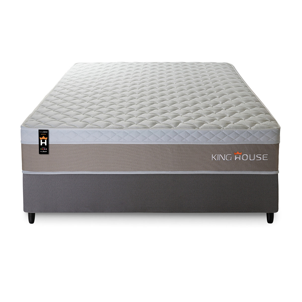 Cama Box Molas Ensacadas Sheffield Casal 138x188 King House