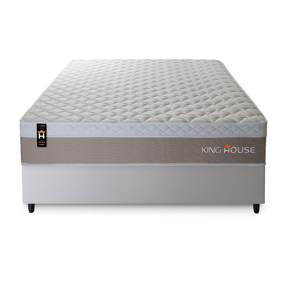 Cama Box Molas Ensacadas Sheffield Casal 138x188 King House