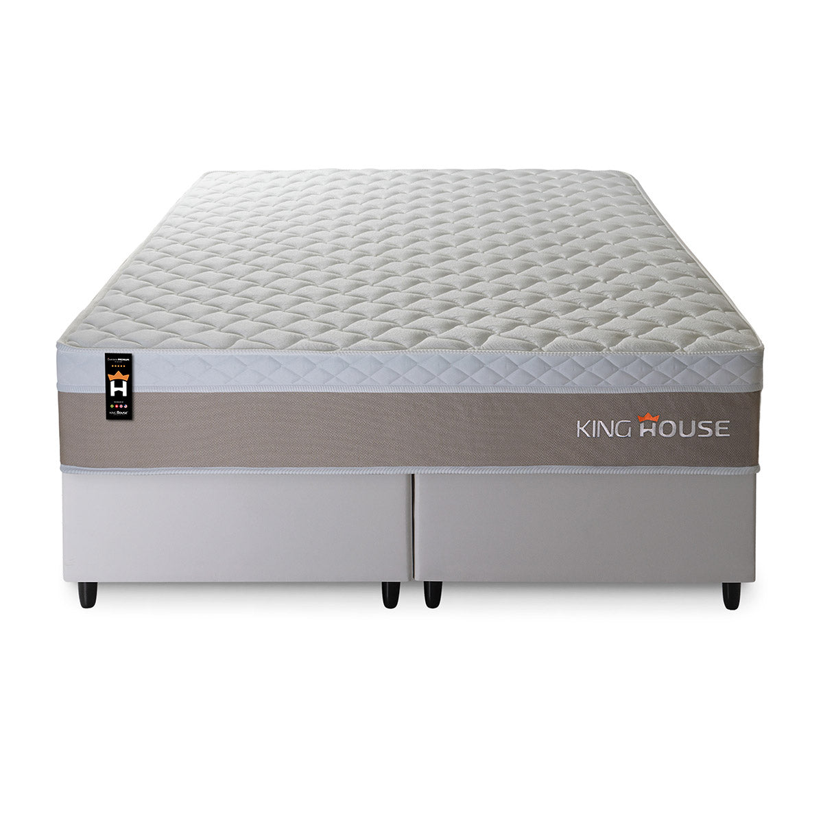 Cama Box Sheffield Molas Ensacadas Queen 158x198 King House