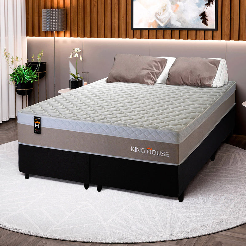 Cama Box Sheffield Molas Ensacadas King 193x203 King House
