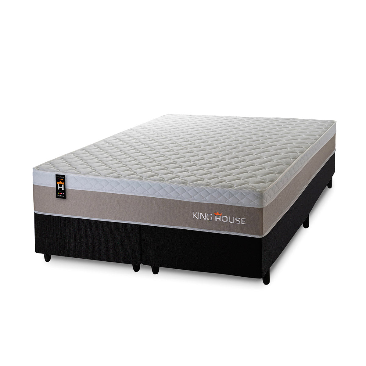 Cama Box Sheffield Molas Ensacadas King 193x203 King House