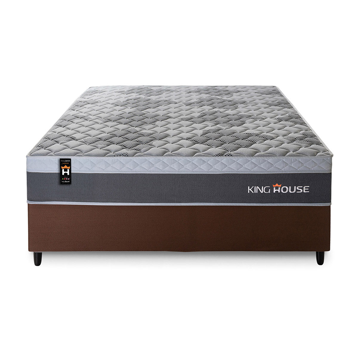 Cama Box Molas Ensacadas Sheffield Casal 138x188 King House