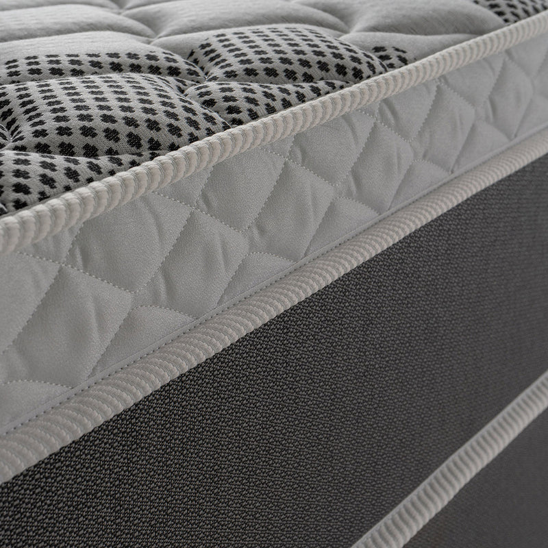 Cama Box Molas Ensacadas Sheffield 88x188 Marrom King House