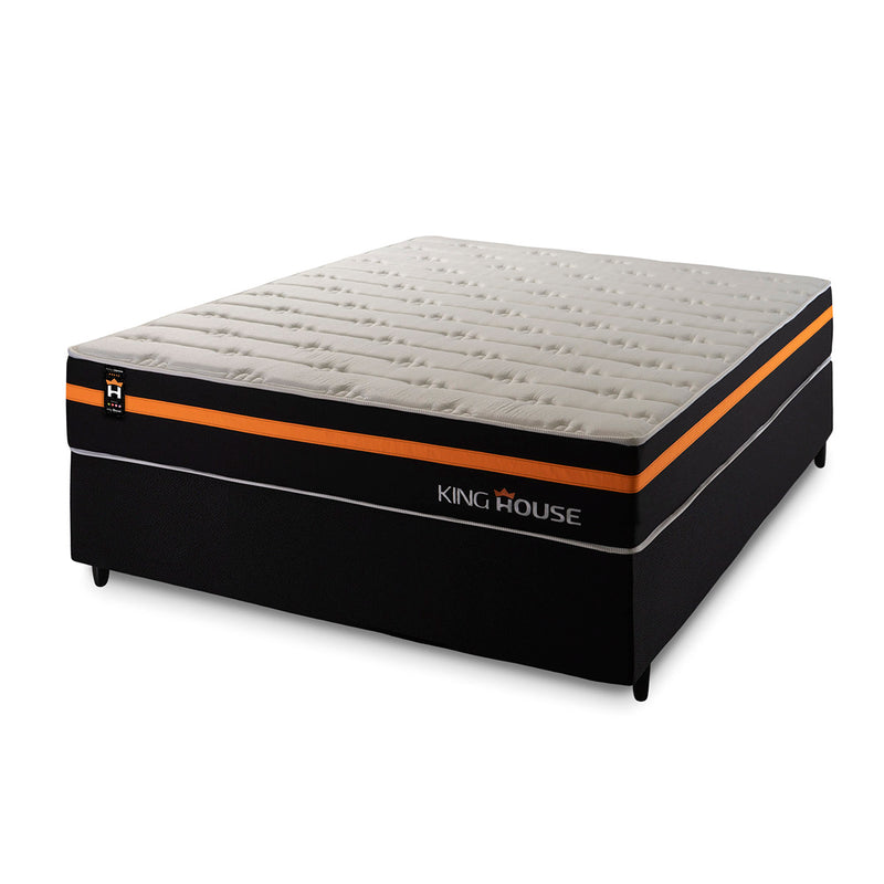 Cama Box Molas Ensacadas Sirius Casal 138x188 King House