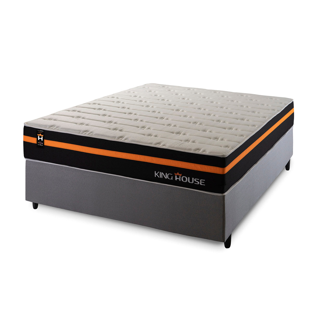 Cama Box Molas Ensacadas Sirius Casal 138x188 King House