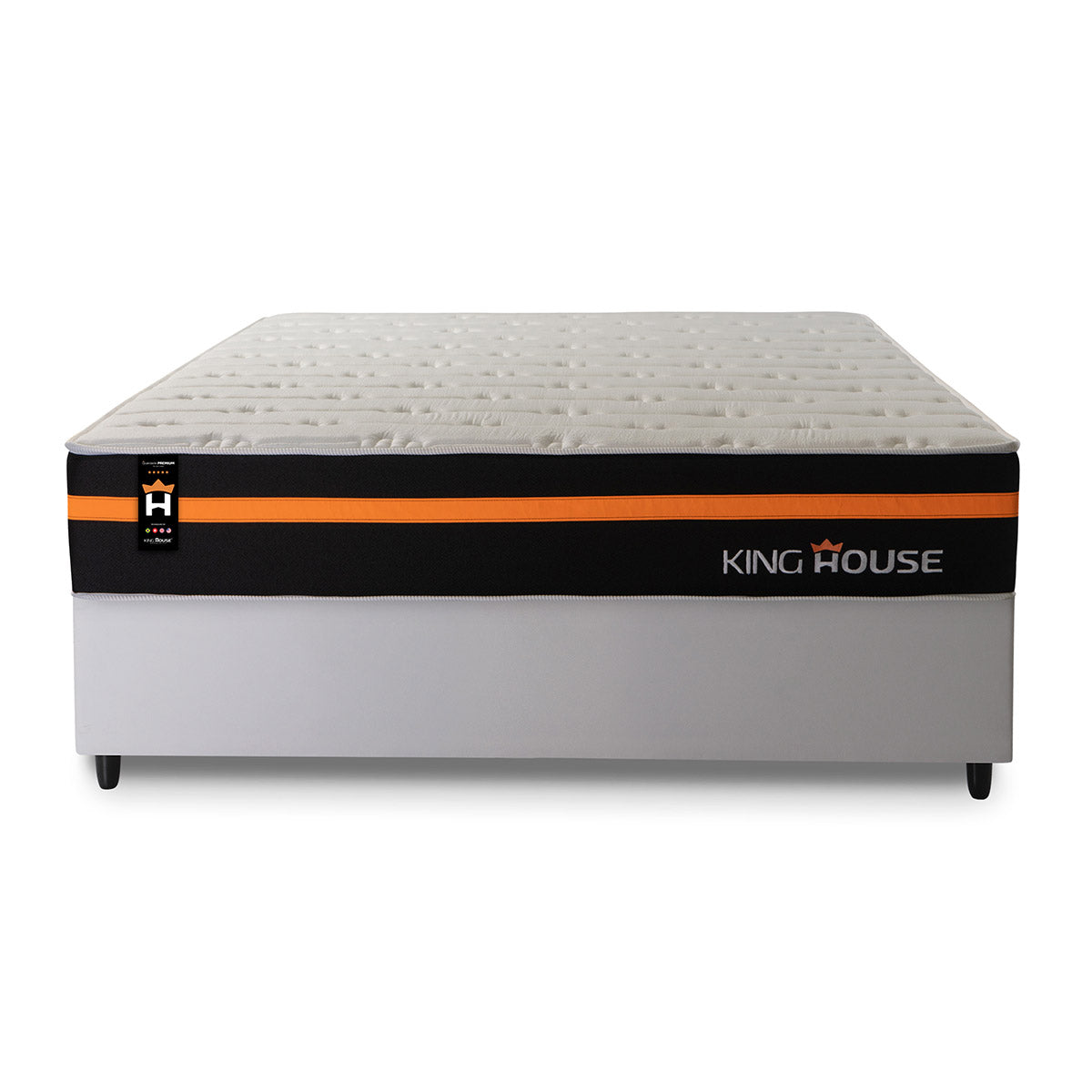 Cama Box Molas Ensacadas Sirius Casal 138x188 King House