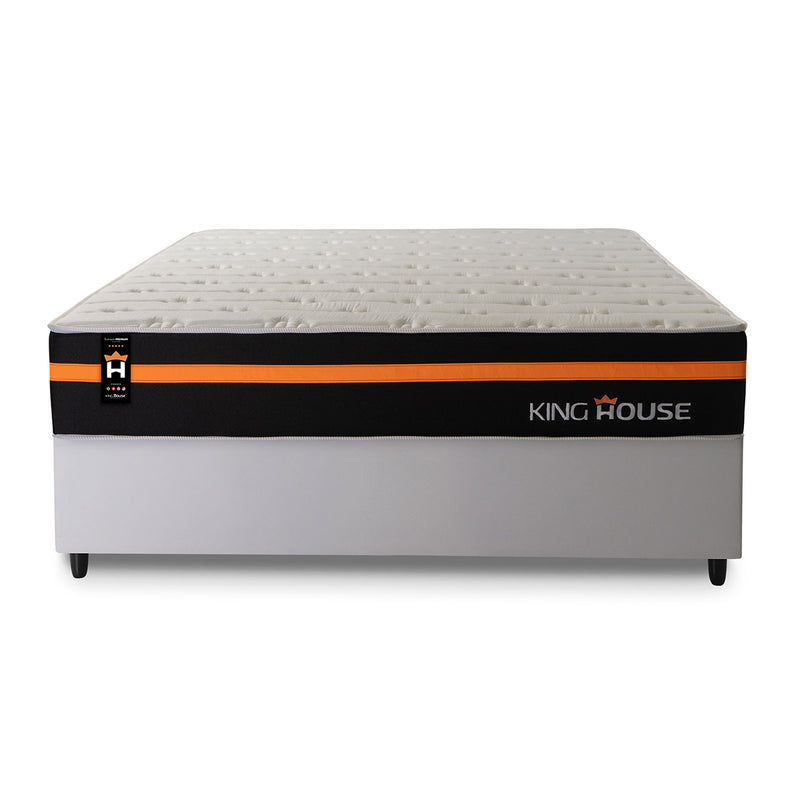 Cama Box Molas Ensacadas Sirius Casal 138x188 King House