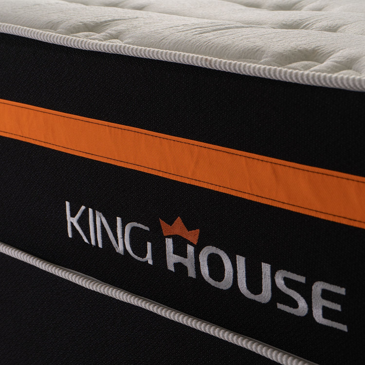Cama Box Baú Sirius 88x188 c/ Molas Ensacadas King House
