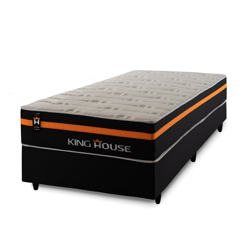 Cama Box Molas Ensacadas Sirius Solteirão 96x203 King House