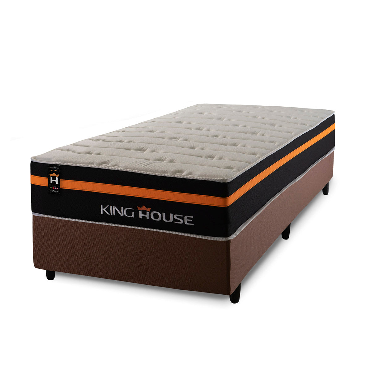 Cama Box Molas Ensacadas Sirius Solteirão 96x203 King House
