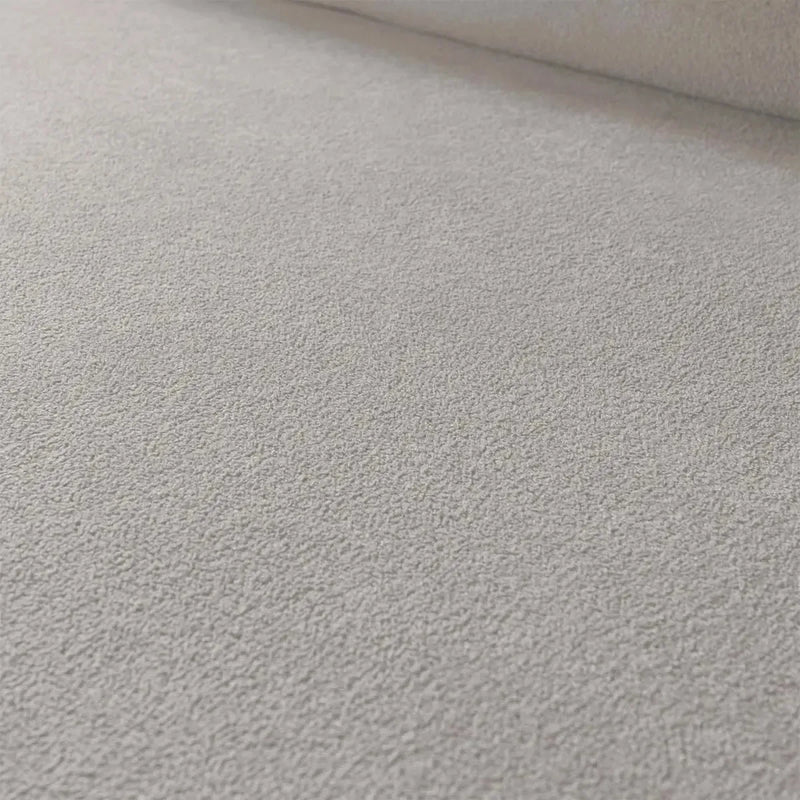 Sofá Living Braço Articulado Deluxe 2,00m Bouclê Off White