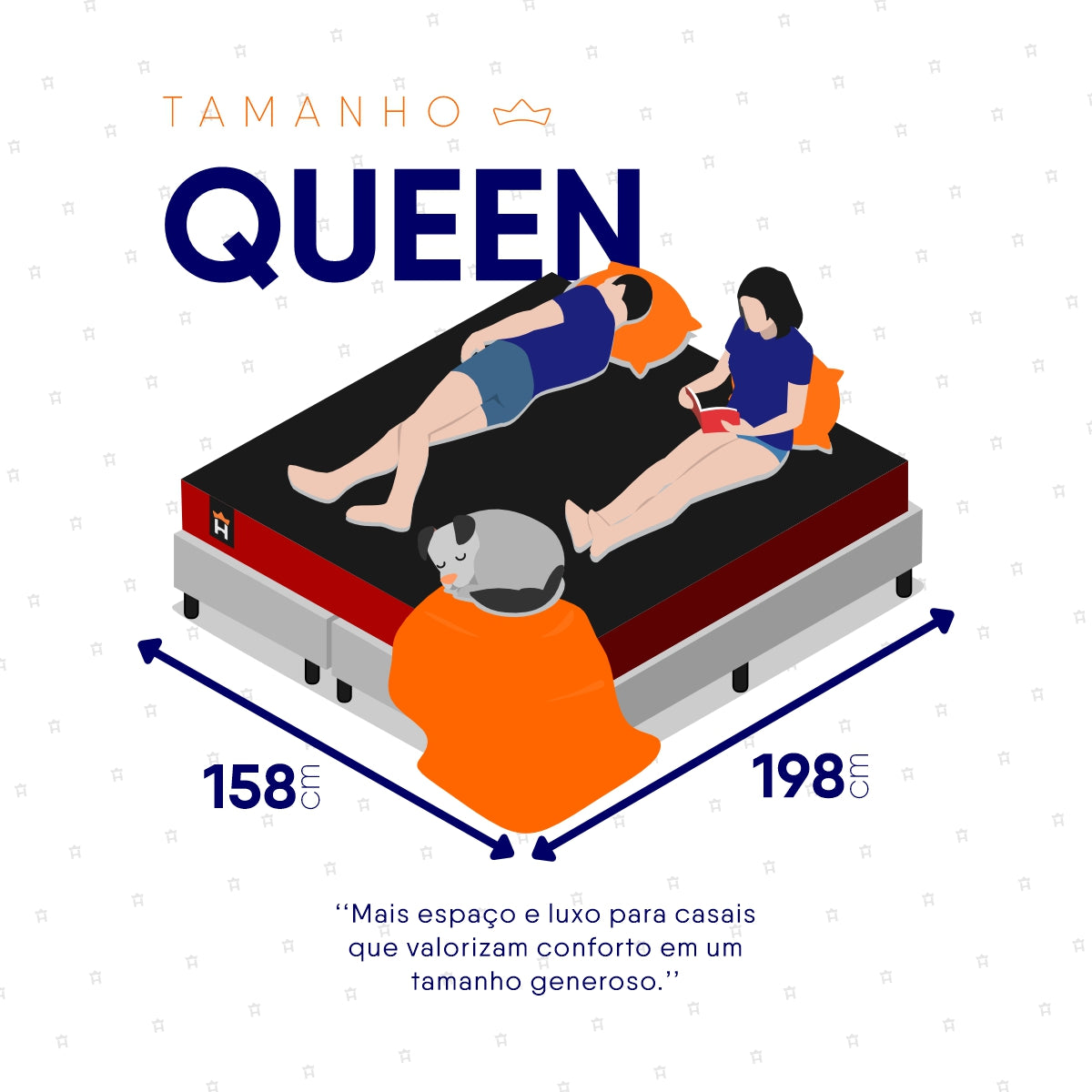 Cama Box Toronto Molas Ensacadas Queen 158x198 Branco Espuma D26 Suporta 120 Kg Por Pessoa