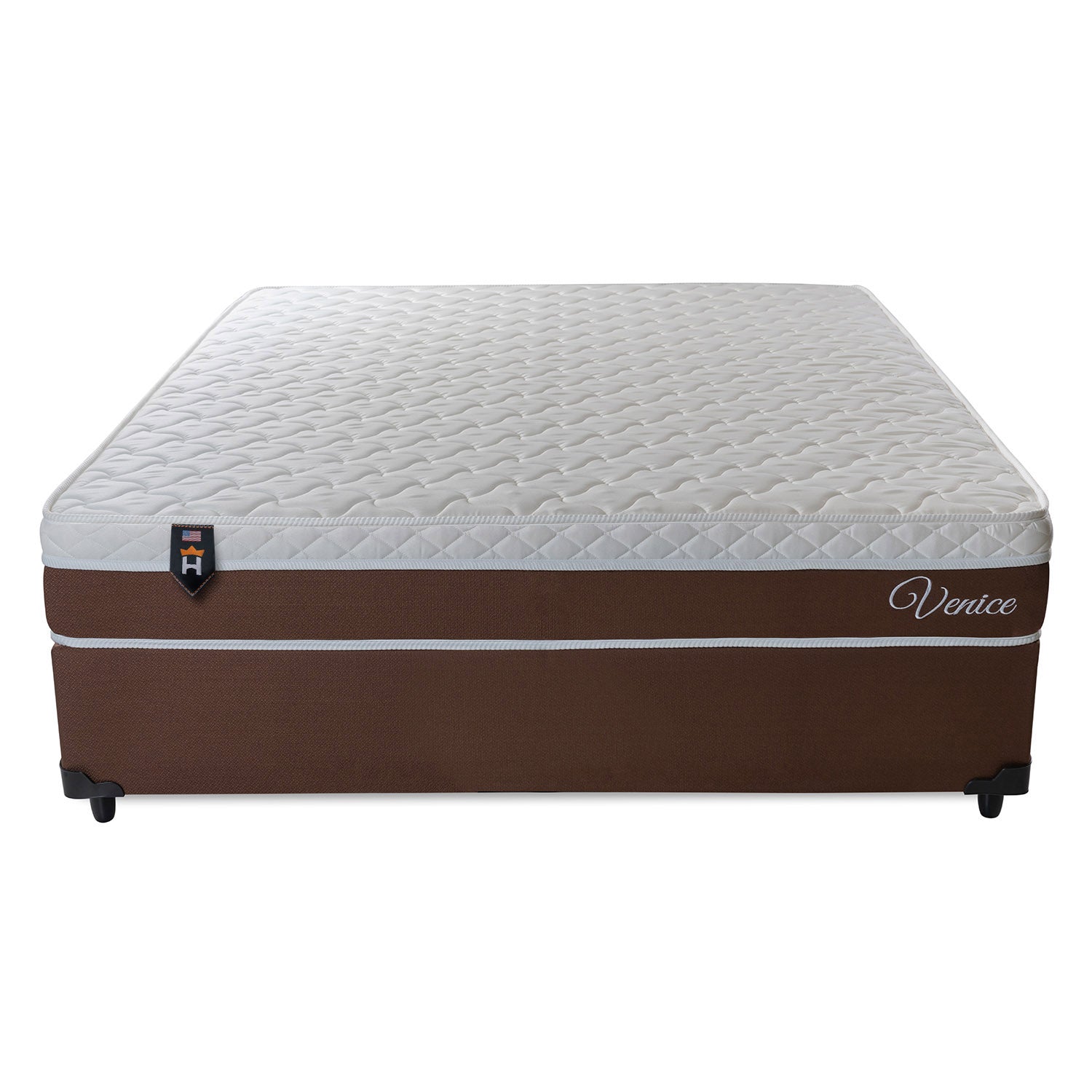 Cama Box Casal 138x188 Venice Molas Ensacadas King House