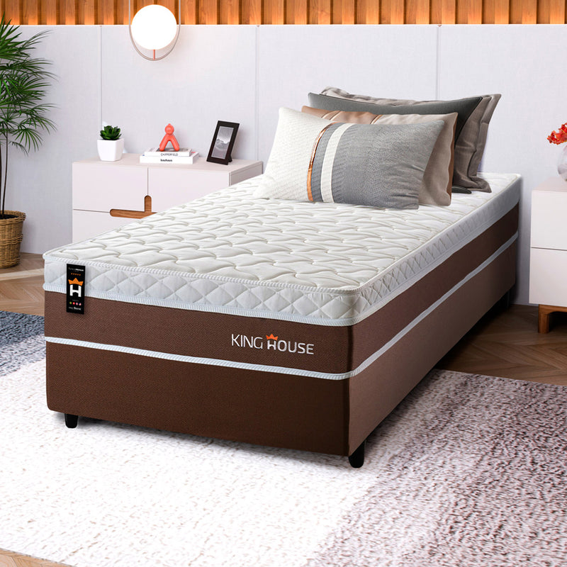 Cama Box Molas Ensacadas Venice Solteiro 88x188 King House