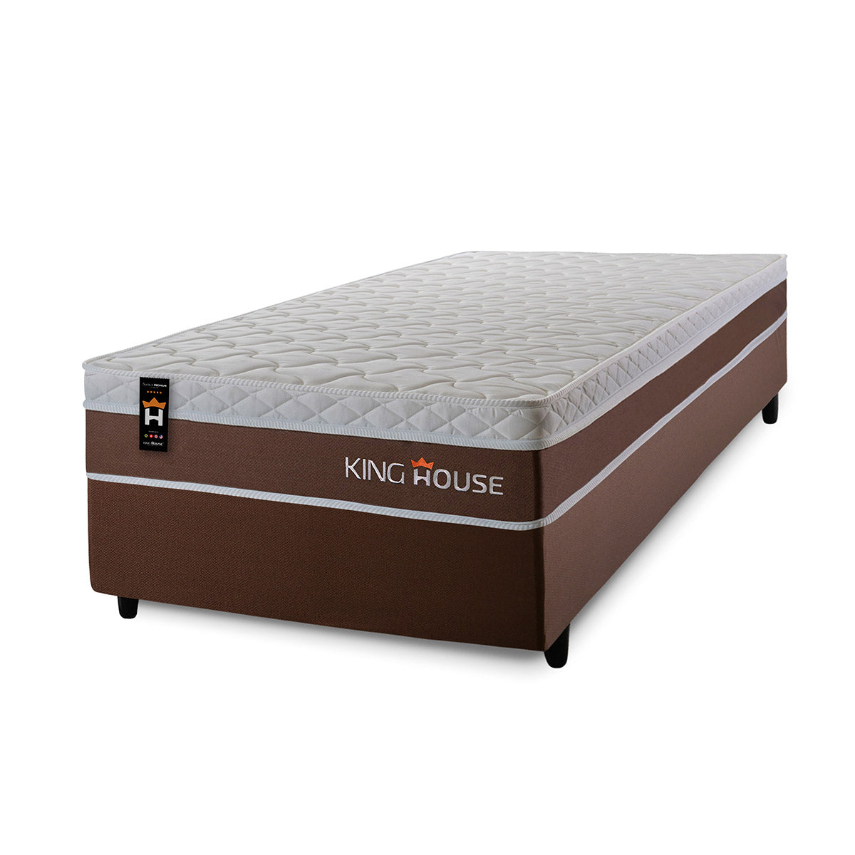 Cama Box Molas Ensacadas Venice Solteiro 88x188 King House