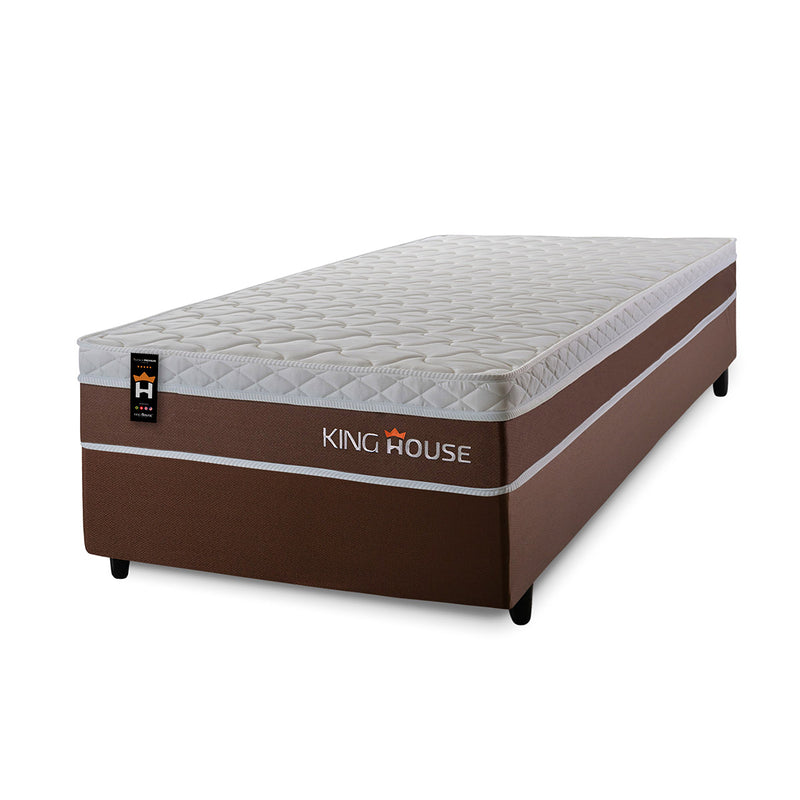 Cama Box Molas Ensacadas Venice Solteiro 88x188 King House