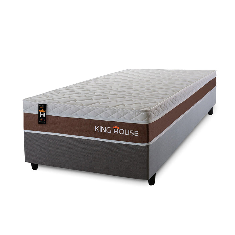 Cama Box Molas Ensacadas Venice Solteiro 88x188 King House