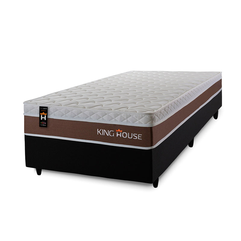 Cama Box Molas Ensacadas Venice Solteirão 96x203 King House