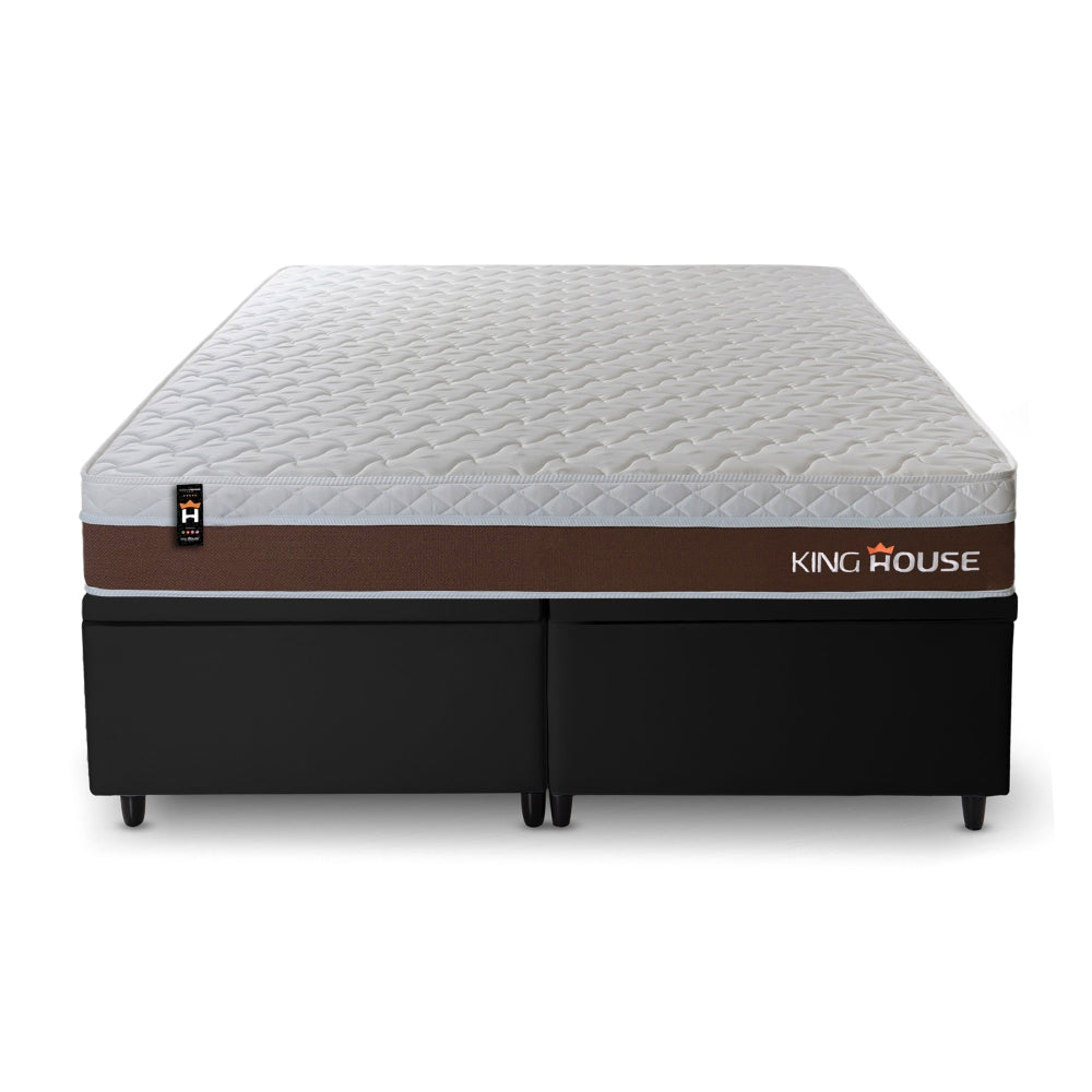 Cama Box Baú Venice c/ Molas Ensacadas 193x203 King House