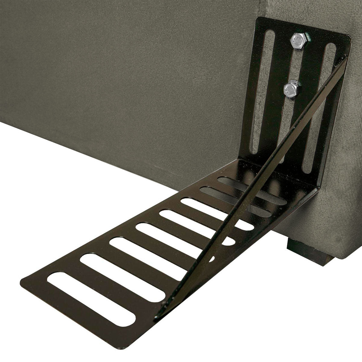 Cabeceira Cama Box Solteiro 98cm Suede Velut Tabaco